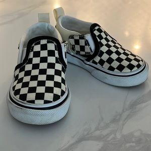 Vans Checkers toddler shoes size 5 (11.5 cm)
